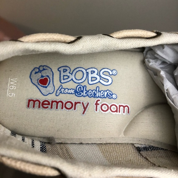 BOBS From SKECHERS Highlights Sand Sparkle Canvas Espadrille 6.5W Slip Ons NWB - Picture 7 of 8